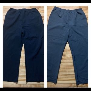 2 pairs of work pants grey and black